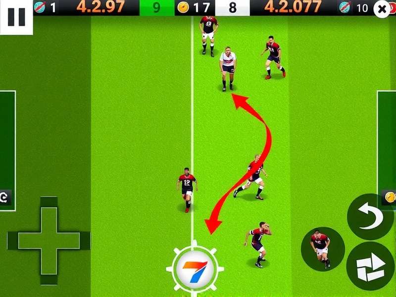 Sevens Rugby India in Action Sevens Rugby India Gameplay Screenshot