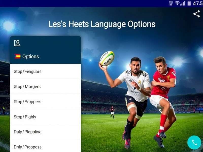 Multilingual Support Sevens Rugby India Language Options